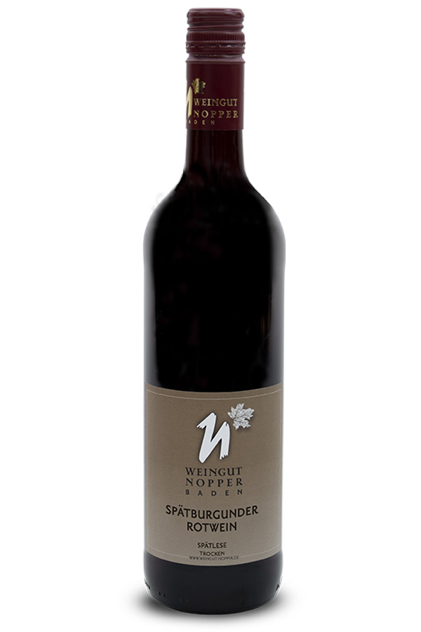 Spätburgunder Rotwein Spätlese trocken - markant, würzig