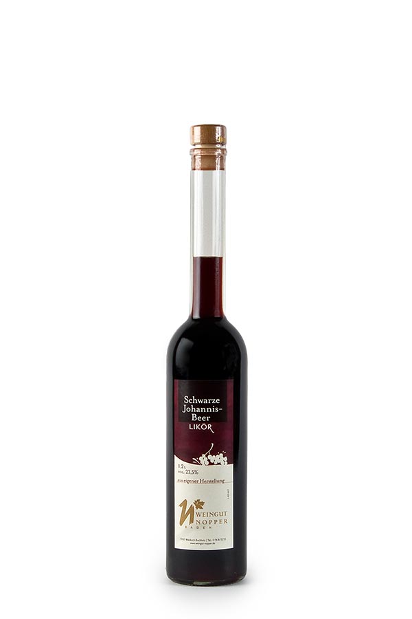 Schwarzer Johannisbeerlikör