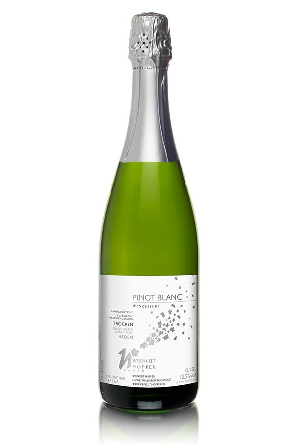 Pinot Blanc trocken, Winzersekt  aus badischem Weißburgunder